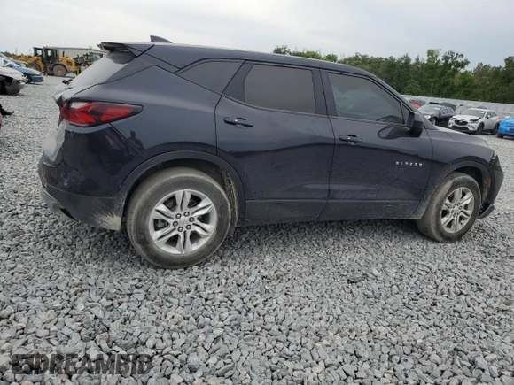 2020 Chevrolet Blazer LT with VIN 3GNKBBRA6LS544727, listed as a Copart auction lot 58022505 with 94,091 mi miles and Non repairable. Bid and sale history available at DreamBid. Image 3.