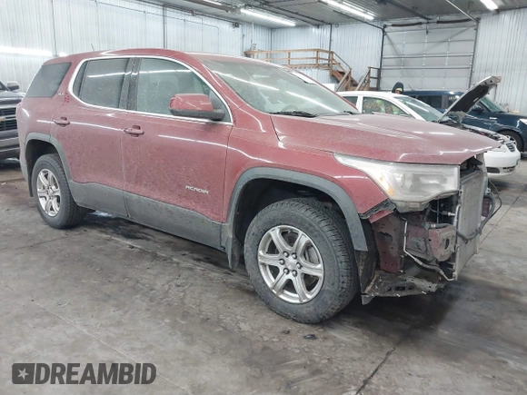 2019 GMC Acadia SLE z VIN 1GKKNRLA6KZ247285, wystawiony jako IAAI lot #41393392 z przebiegiem 97 199 mil mil oraz . Historia ofert i sprzedaży dostępna na DreamBid. Obrazek 1.