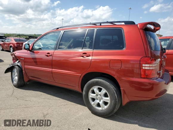2001 Toyota Highlander z VIN JTEHF21A810008820, wystawiony jako Copart lot #57473175 z przebiegiem 84 820 mil mil oraz Szkoda całkowita • Salvage title. Historia ofert i sprzedaży dostępna na DreamBid. Obrazek 2.