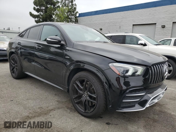 2022 Mercedes-Benz GLE 53 AMG with VIN 4JGFD6BB7NA757149, listed as a Copart auction lot 61650905 with 77,287 mi miles and Clean title. Bid and sale history available at DreamBid. Image 4.