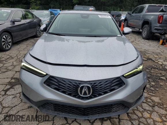 2023 Acura Integra with VIN 19UDE4H23PA005781, listed as a Copart auction lot 58029345 with 52,319 mi miles and Salvage title. Bid and sale history available at DreamBid. Image 5.