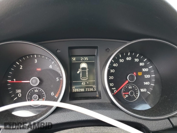 2013 Volkswagen Jetta SportWagen TDI w/Sunroof with VIN 3VWML7AJ3DM693803, listed as a Copart auction lot 88538555 with 109,298 mi miles and Salvage Title. Bid and sale history available at carsss.com. Image 9.
