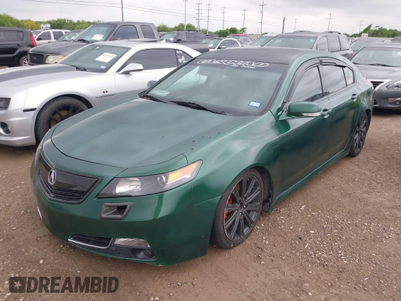 2012 Acura TL Tech Auto with VIN 19UUA9F56CA006245, listed as a IAAI auction lot 42111518 with 198,156 mi miles. Bid and sale history available at carsss.com. Image 17.