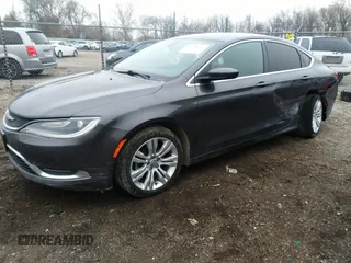 2015 Chrysler 200 Limited with VIN 1C3CCCAB0FN738371, listed as a IAAI auction lot 41208960 with 91,286 mi miles and . Bid and sale history available at DreamBid. Image 2.