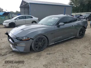 2022 Ford Mustang GT with VIN 1FA6P8CF8N5110055, listed as a Copart auction lot 59352135 with 31,109 mi miles and Salvage title. Bid and sale history available at DreamBid. Image 1.