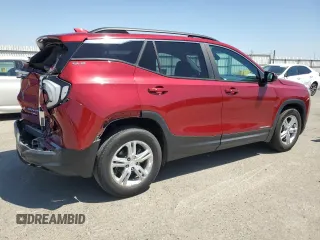 2021 GMC Terrain SLE z VIN 3GKALMEV0ML314123, wystawiony jako Copart lot #55341825 z przebiegiem 48 981 mil mil oraz Szkoda całkowita • Salvage title. Historia ofert i sprzedaży dostępna na DreamBid. Obrazek 3.