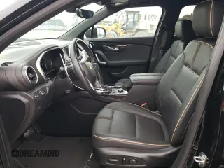 2020 Chevrolet Blazer Premier with VIN 3GNKBFRS7LS611254, listed as a Copart auction lot 44206524 with 41,485 mi miles and . Bid and sale history available at DreamBid. Image 7.