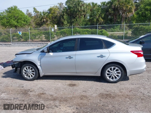 2018 Nissan Sentra SV with VIN 3N1AB7AP2JY213464, listed as a IAAI auction lot 41931871 with 55,065 mi miles. Bid and sale history available at carsss.com. Image 14.