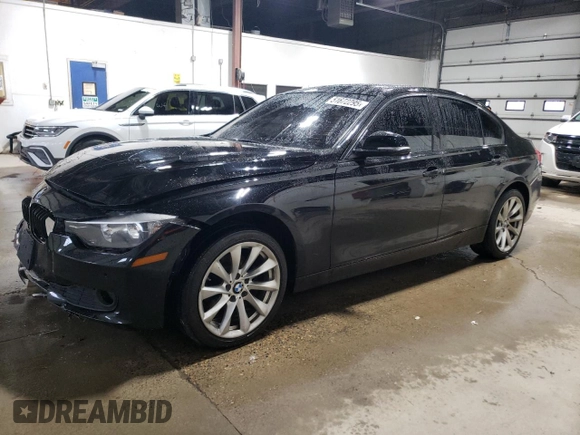 2015 BMW 3 Series 320i xDrive with VIN WBA3C3G51FNT51967, listed as a Copart auction lot 51672295 with 93,198 mi miles and Salvage Title. Bid and sale history available at carsss.com. Image 1.