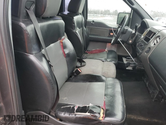 2004 Ford F-150 XL with VIN 1FTRF14574NB38189, listed as a Copart auction lot 48372435 with 273,991 mi miles and Salvage Title. Bid and sale history available at DreamBid. Image 10.
