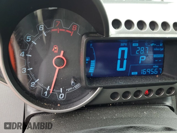 2013 Chevrolet Sonic LT with VIN 1G1JC5SH0D4217163, listed as a Copart auction lot 42626765 with 169,567 mi miles and Salvage Title. Bid and sale history available at DreamBid. Image 9.
