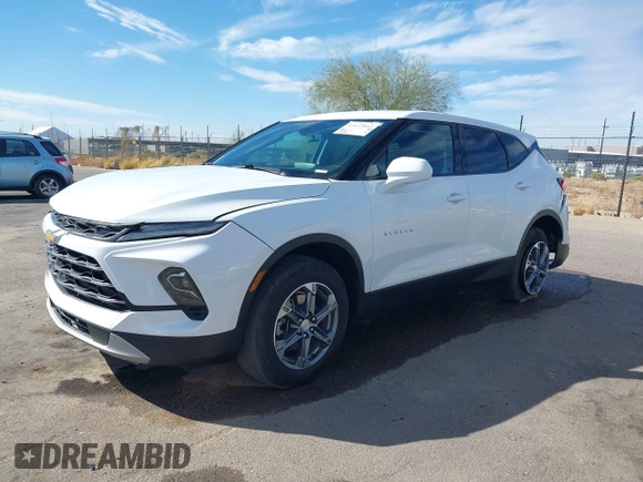 2023 Chevrolet Blazer LT z VIN 3GNKBCR4XPS116844, wystawiony jako IAAI lot #41622843 z przebiegiem 34 094 mil mil oraz . Historia ofert i sprzedaży dostępna na DreamBid. Obrazek 19.