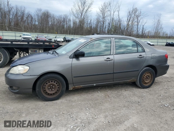 2007 Toyota Corolla CE with VIN 2T1BR30E17C726204, listed as a Copart auction lot 54265735 with 299,999 mi miles and Clean Title. Bid and sale history available at carsss.com. Image 1.