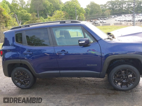 2020 Jeep Renegade Latitude with VIN ZACNJBBB1LPL35342, listed as a IAAI auction lot 42146630 with 40,669 mi miles and . Bid and sale history available at DreamBid. Image 13.
