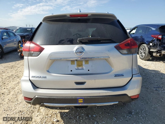 2020 Nissan Rogue S with VIN JN8AT2MT3LW031258, listed as a Copart auction lot 85236894 with 19,681 mi miles and Salvage Title. Bid and sale history available at carsss.com. Image 6.