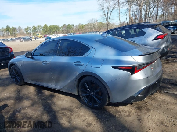 2023 Lexus IS 350 F Sport with VIN JTHGZ1E2XP5027982, listed as a IAAI auction lot 41906994 with 13,344 mi miles and . Bid and sale history available at DreamBid. Image 14.