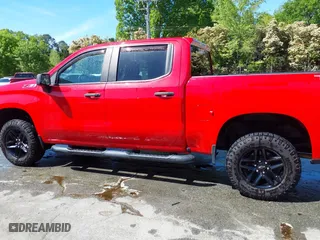 2021 Chevrolet Silverado 1500 Custom Trail Boss with VIN 1GCPYCEH5MZ173277, listed as a IAAI auction lot 41595244 with 100,611 mi miles. Bid and sale history available at carsss.com. Image 14.