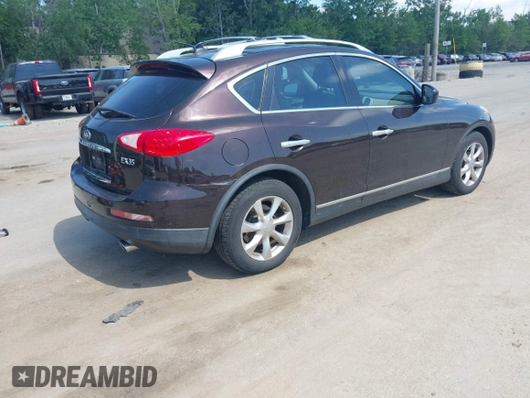2008 Infiniti EX Journey with VIN JNKAJ09F48M357922, listed as a IAAI auction lot 42604163 with 148,161 mi miles and . Bid and sale history available at DreamBid. Image 4.