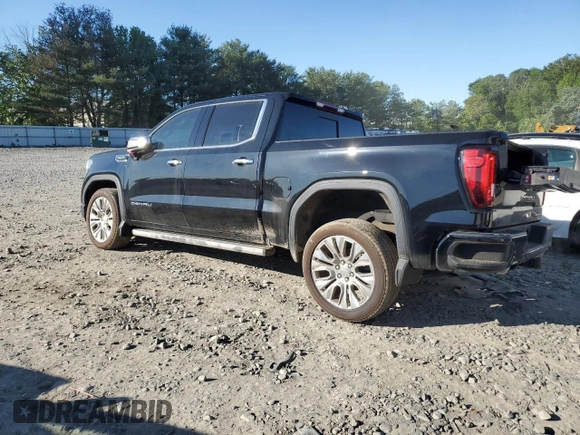 2022 GMC Sierra 1500 Denali with VIN 3GTU9FEDXNG209951, listed as a Copart auction lot 57488985 with 49,039 mi miles and Salvage title. Bid and sale history available at DreamBid. Image 2.