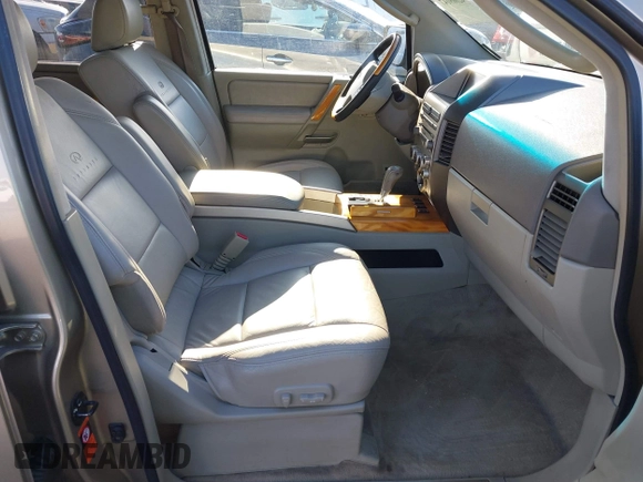 2005 Infiniti QX56 with VIN 5N3AA08C65N805580, listed as a IAAI auction lot 42009147 with 124,937 mi miles and . Bid and sale history available at DreamBid. Image 5.