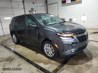 2022 Chevrolet Equinox LS with VIN 3GNAXSEV1NS238348, listed as a Copart auction lot 52890205 with 86,799 mi miles and Salvage Title. Bid and sale history available at carsss.com. Image 4.