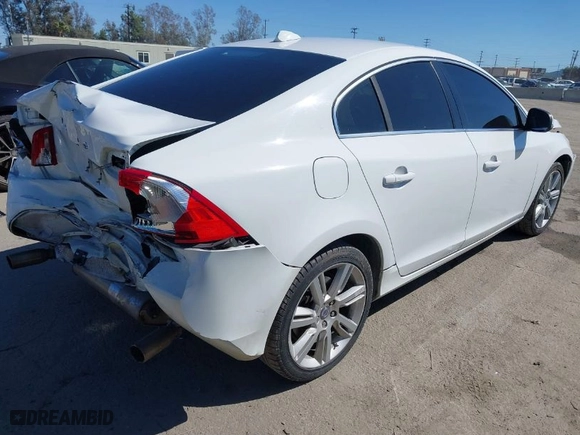 2012 Volvo S60 T5 with VIN YV1622FS6C2076608, listed as a IAAI auction lot 41830367 with 108673 miles. Bid and sale history available at carsss.com. Image 4.