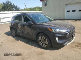 2021 Ford Escape SEL Hybrid z VIN 1FMCU9CZ7MUA94260, wystawiony jako Copart lot #71013514 z przebiegiem Nie podano mil oraz Szkoda całkowita • Salvage title. Historia ofert i sprzedaży dostępna na DreamBid. Obrazek 4.