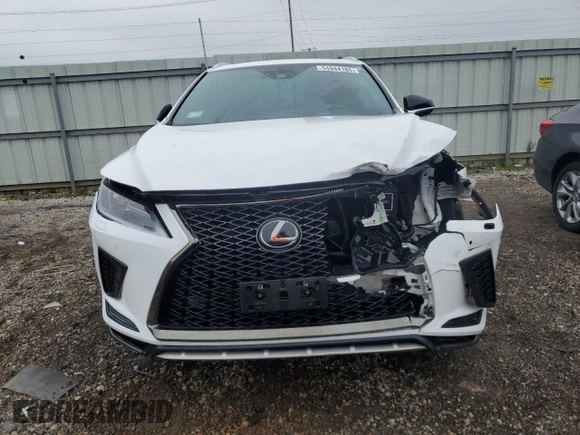 2020 Lexus RX 350 F Sport Performance with VIN 2T2YZMDA5LC223966, listed as a Copart auction lot 54944185 with 62,392 mi miles and Salvage title. Bid and sale history available at DreamBid. Image 5.