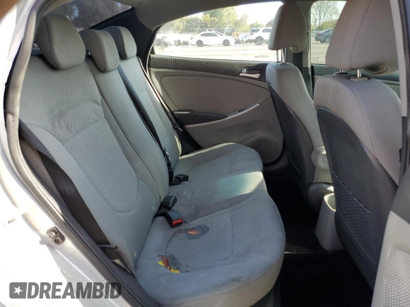 2014 Hyundai Accent GLS with VIN KMHCT4AE5EU652761, listed as a Copart auction lot 54395895 with 281,924 mi miles and Clean Title. Bid and sale history available at carsss.com. Image 10.