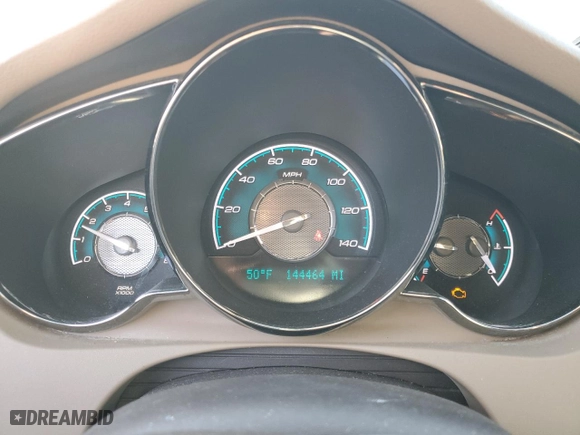 2008 Chevrolet Malibu LTZ with VIN 1G1ZK577X8F277130, listed as a Copart auction lot 45578185 with 144,464 mi miles and Clean Title. Bid and sale history available at carsss.com. Image 9.