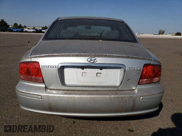 2003 Hyundai Sonata GLS with VIN KMHWF35H23A871372, listed as a Copart auction lot 76199644 with 164,094 mi miles and Clean Title. Bid and sale history available at carsss.com. Image 6.