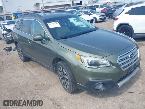 2015 Subaru Outback Limited z VIN 4S4BSAJC4F3359212, wystawiony jako IAAI lot #42109330 z przebiegiem 119 898 mil mil oraz . Historia ofert i sprzedaży dostępna na DreamBid. Obrazek 1.