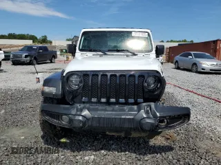 2021 Jeep Wrangler Unlimited Willys with VIN 1C4HJXDG3MW752441, listed as a Copart auction lot 55881925 with 61,751 mi miles and Salvage title. Bid and sale history available at DreamBid. Image 5.