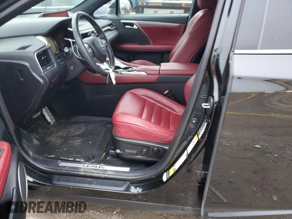 2018 Lexus RX with VIN 2T2BZMCA7JC145274, listed as a Copart auction lot 81988004 with 100,574 mi miles and Salvage Title. Bid and sale history available at carsss.com. Image 7.