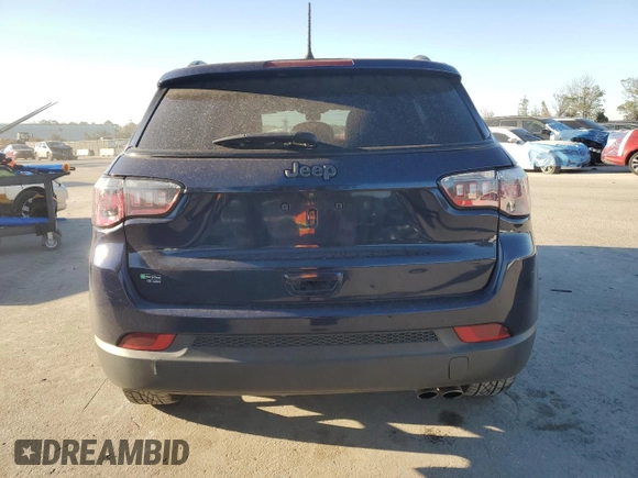2021 Jeep Compass 80th Anniversary with VIN 3C4NJCEB2MT604012, listed as a Copart auction lot 41590805 with 67,491 mi miles and Non Repairable. Bid and sale history available at carsss.com. Image 6.