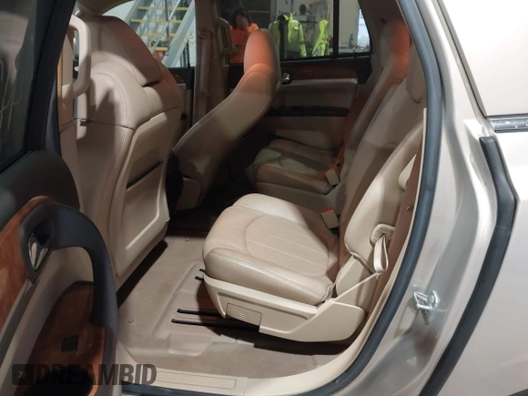 2010 Buick Enclave CXL 1XL with VIN 5GALRBEDXAJ108407, listed as a IAAI auction lot 41554338 with 44,296 mi miles and . Bid and sale history available at DreamBid. Image 8.