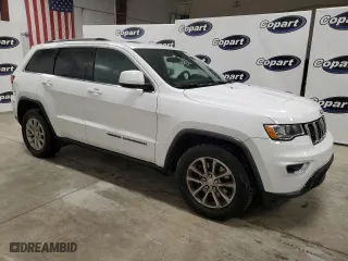 2021 Jeep Grand Cherokee Laredo X with VIN 1C4RJEAG8MC719238, listed as a Copart auction lot 45546415 with 167,302 mi miles and Clean Title. Bid and sale history available at carsss.com. Image 4.