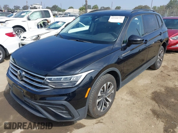 2024 Volkswagen Tiguan S with VIN 3VVRB7AX0RM055422, listed as a IAAI auction lot 42344755 with 20,670 mi miles and . Bid and sale history available at DreamBid. Image 20.