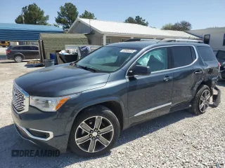 2019 GMC Acadia Denali with VIN 1GKKNXLS1KZ242671, listed as a Copart auction lot 52595325 with 54,411 mi miles and Salvage Title. Bid and sale history available at carsss.com. Image 1.