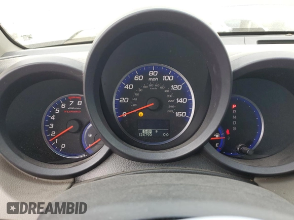 2007 Acura RDX Technology with VIN 5J8TB18507A001104, listed as a Copart auction lot 53755225 with 124,790 mi miles and Salvage Title. Bid and sale history available at carsss.com. Image 9.