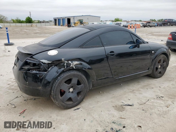 2001 Audi TT with VIN TRUWT28N511004768, listed as a Copart auction lot 51511765 with 160,485 mi miles and Salvage Title. Bid and sale history available at carsss.com. Image 3.
