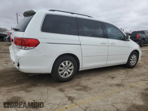2010 Honda Odyssey EX with VIN 5FNRL3H47AB037296, listed as a Copart auction lot 49968265 with 200,575 mi miles and Salvage Title. Bid and sale history available at carsss.com. Image 3.