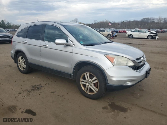 2010 Honda CR-V EX-L with VIN 5J6RE4H7XAL025225, listed as a Copart auction lot 53985175 with 193,586 mi miles and Clean Title. Bid and sale history available at carsss.com. Image 4.