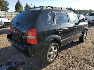 2006 Hyundai Tucson GL with VIN KM8JM12B66U467160, listed as a Copart auction lot 72560464 with 159,679 mi miles and Salvage Title. Bid and sale history available at carsss.com. Image 3.