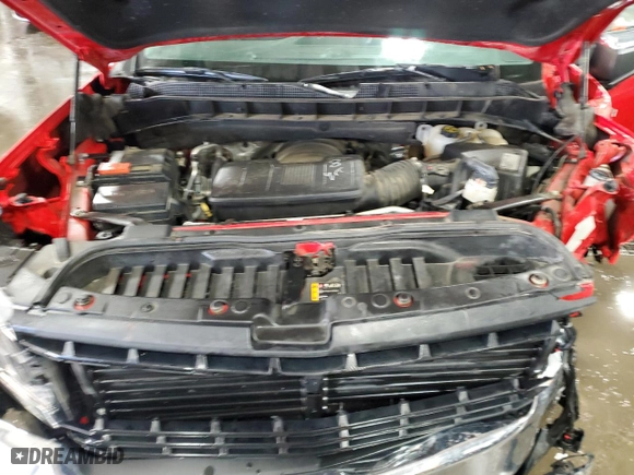 2020 Chevrolet Silverado 1500 LT with VIN 1GCUYDED7LZ153634, listed as a Copart auction lot 83389314 with 107,352 mi miles and Salvage Title. Bid and sale history available at carsss.com. Image 12.