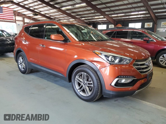 2017 Hyundai Santa Fe 2.4L with VIN 5XYZUDLB9HG489049, listed as a Copart auction lot 66366685 with 146,103 mi miles and Clean title. Bid and sale history available at DreamBid. Image 4.