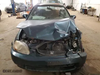 1998 Honda Civic EX with VIN 1HGEJ8644WL048394, listed as a Copart auction lot 83561754 with 221,584 mi miles and Salvage Title. Bid and sale history available at carsss.com. Image 5.