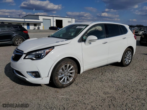 2020 Buick Envision Essence with VIN LRBFXCSA4LD167065, listed as a Copart auction lot 83838974 with 53,112 mi miles and Salvage Title. Bid and sale history available at carsss.com. Image 1.