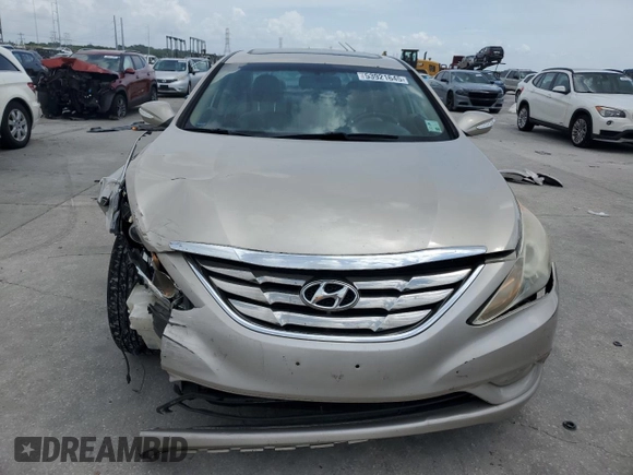 2011 Hyundai Sonata Limited with VIN 5NPEC4AC5BH105281, listed as a Copart auction lot 53921645 with 33,894 mi miles and Salvage Title. Bid and sale history available at DreamBid. Image 5.