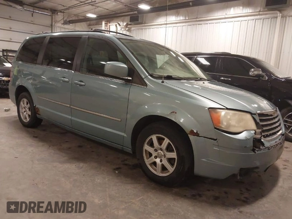 2010 Chrysler Town & Country Touring with VIN 2A4RR5D12AR344895, listed as a IAAI auction lot 41791990 with 259,541 mi miles. Bid and sale history available at carsss.com. Image 1.